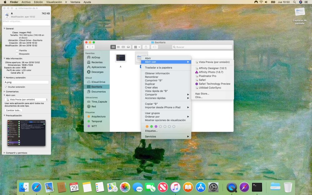 Sobre la apertura de archivos y sus aplicaciones en Mac