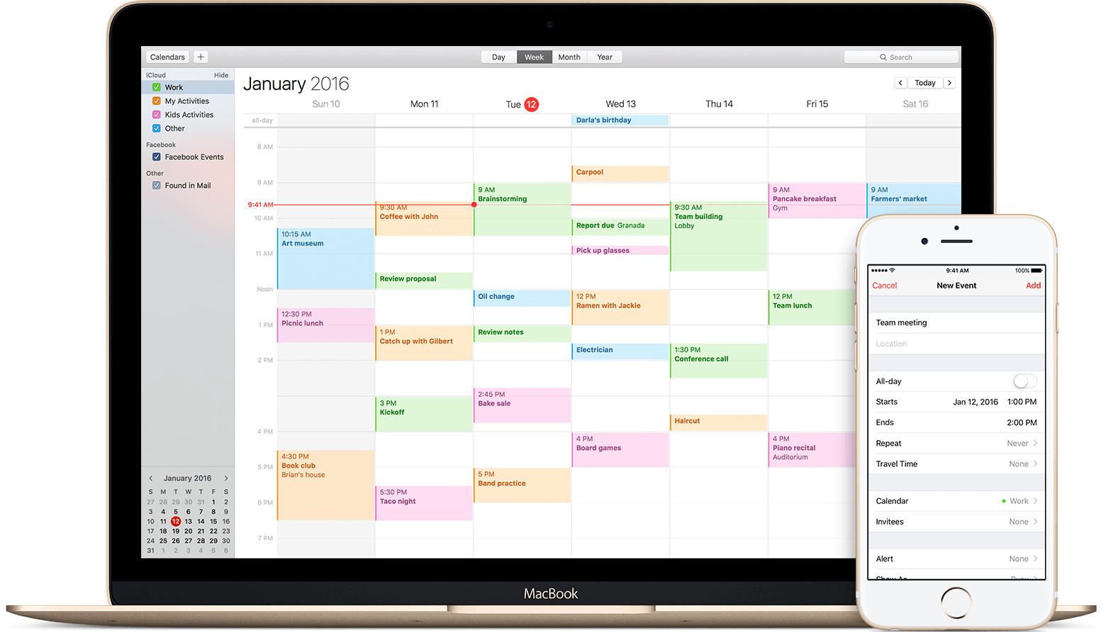 Cómo fusionar varios calendarios de iCloud en uno solo en nuestro Mac