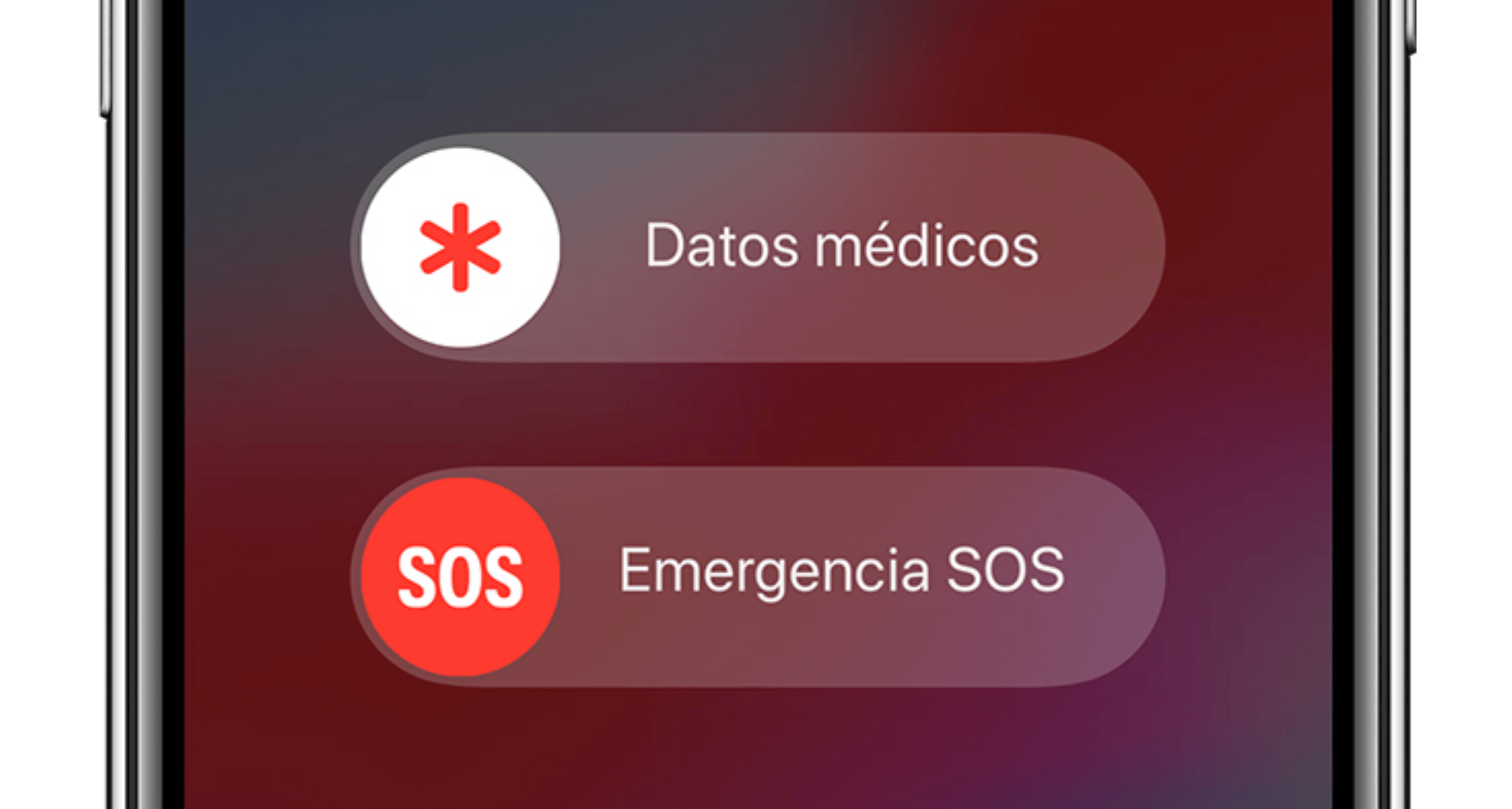 Datos médicos y contactos de emergencia