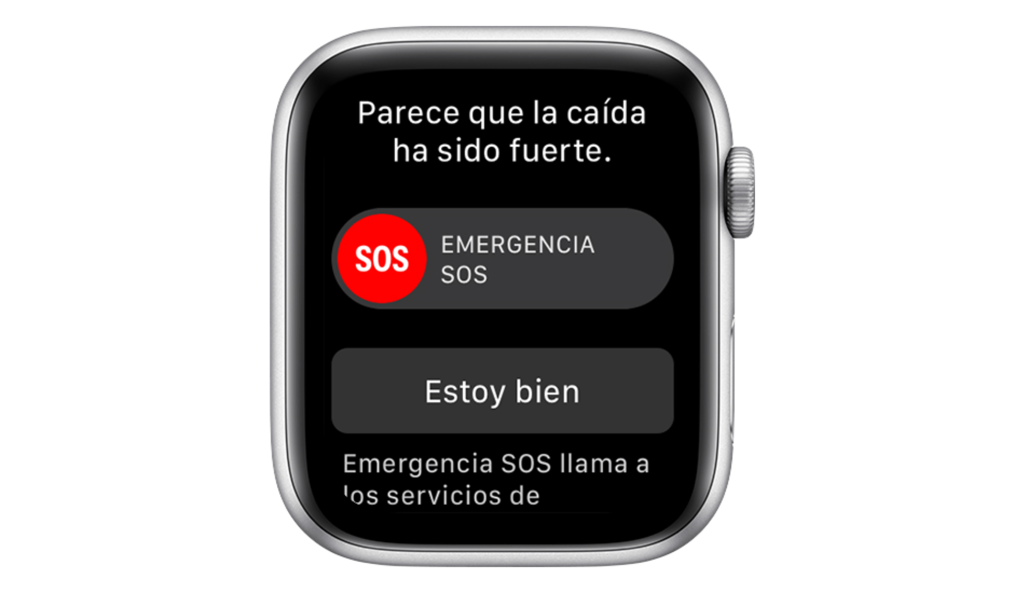 Emergencia Apple Watch
