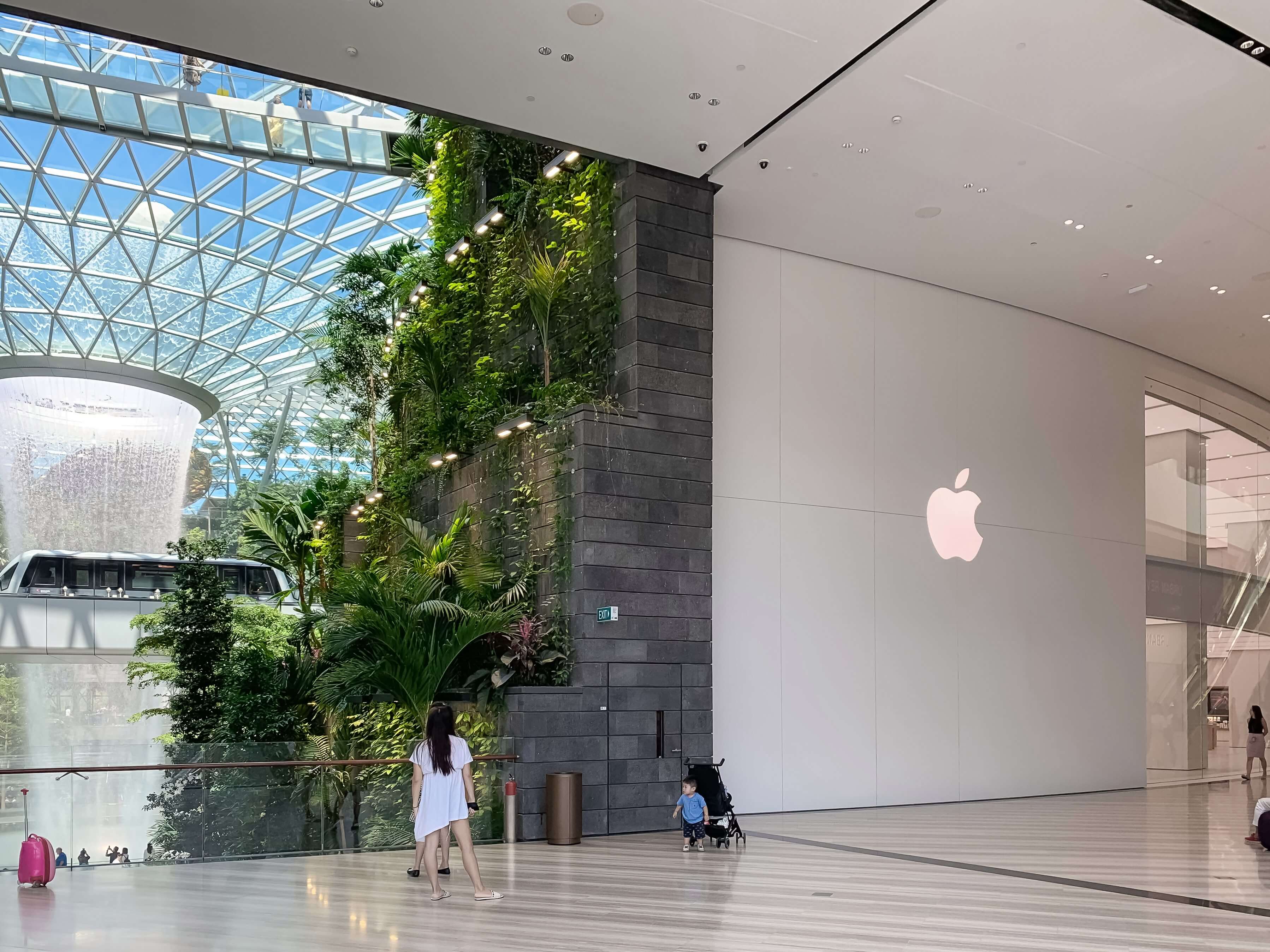 Nueva Apple Store en el aeropuerto de Singapur