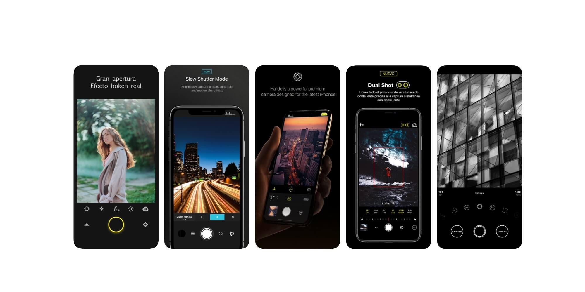 Cinco grandes apps para sacar las mejores fotos en nuestro iPhone
