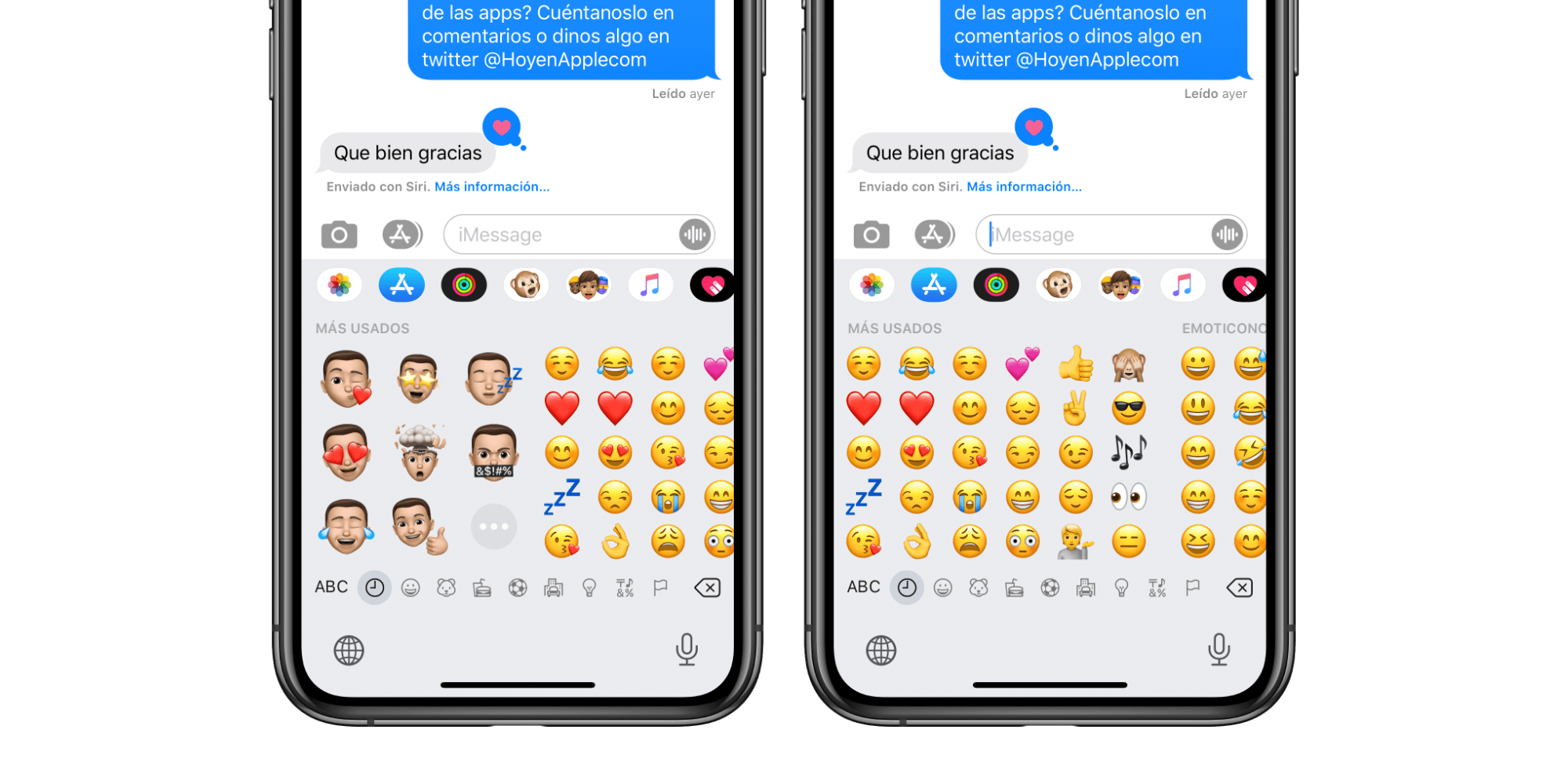 Cómo ocultar los Stickers Memoji del teclado Emoji