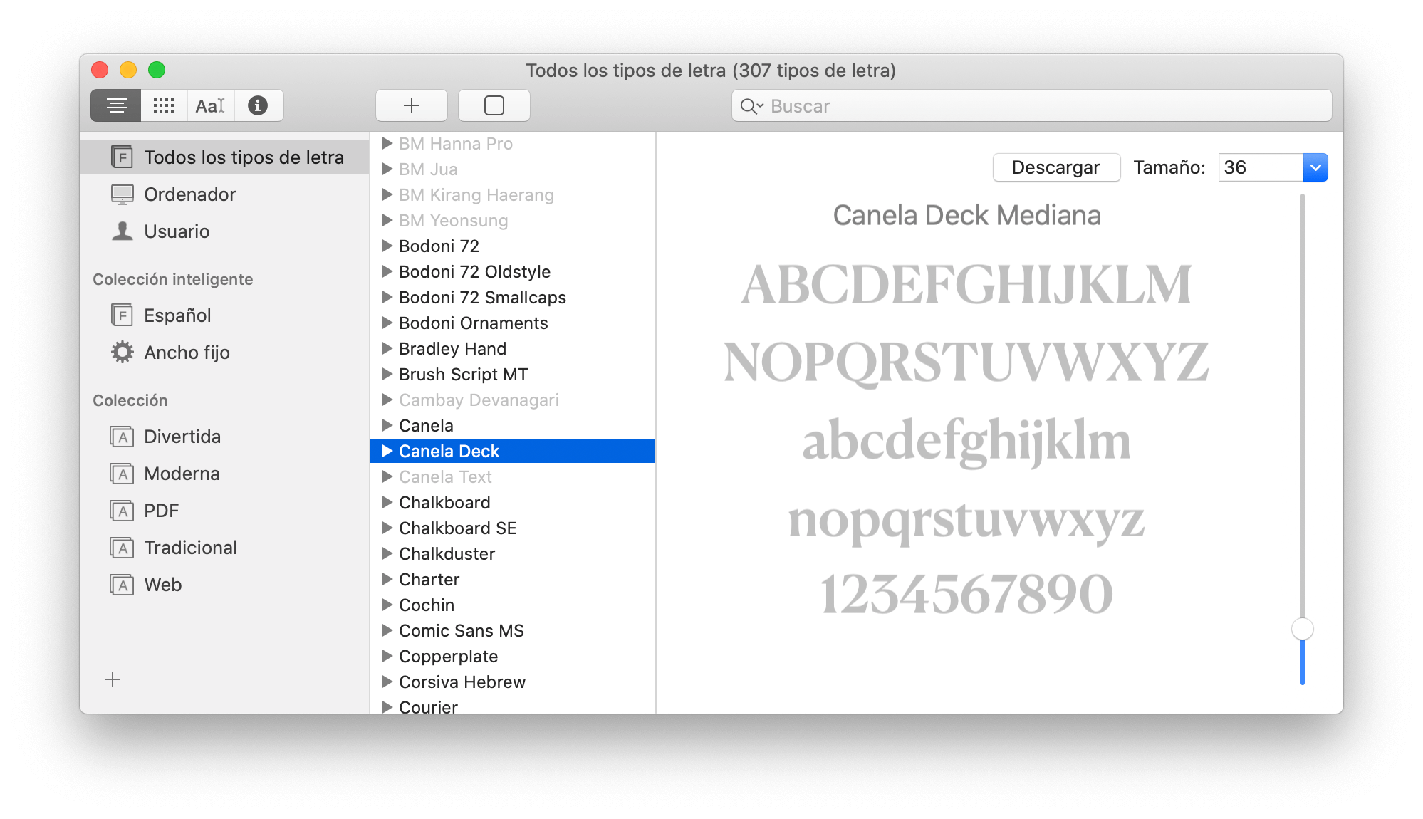 Cómo descargar las nuevas fuentes de Apple en macOS Catalina