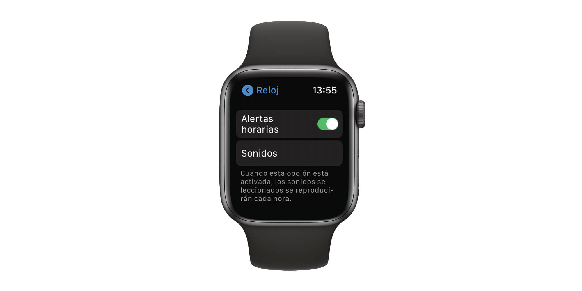 Así podemos pedir al nuestro Apple Watch que nos avise cada hora en punto