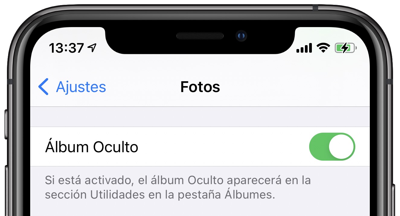 Qué es el álbum Oculto de Fotos y cómo podemos hacerlo menos visible en iOS y iPadOS 14