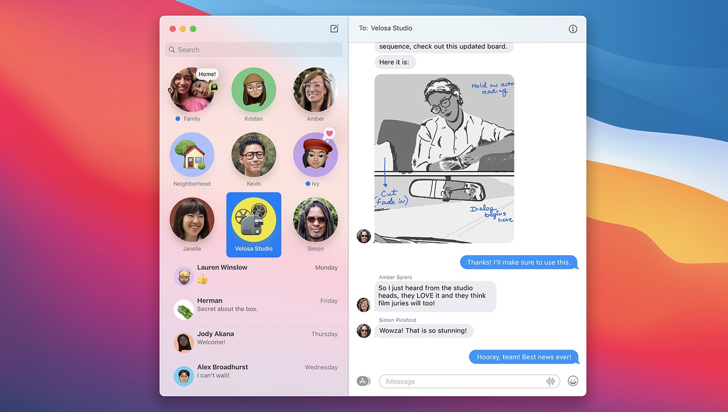 Así podemos fijar conversaciones en la app Mensajes de nuestro Mac con Big Sur
