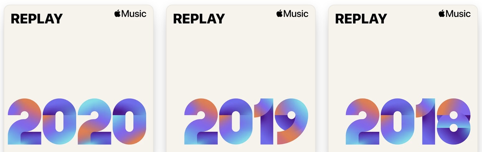 Replay 2020: la lista de Apple Music con nuestros éxitos