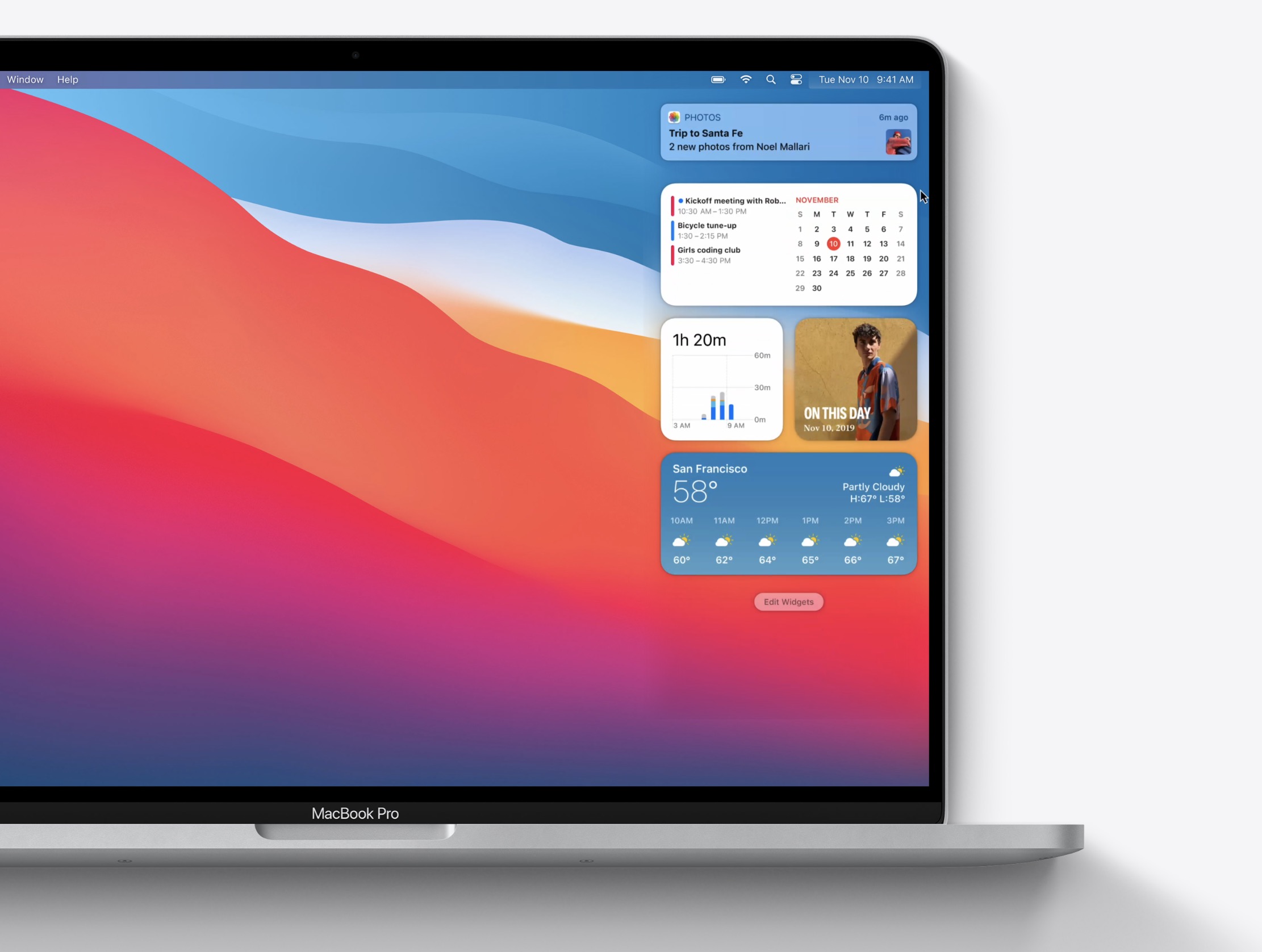 Cómo añadir, eliminar y configurar los widgets de macOS Big Sur en nuestro Mac