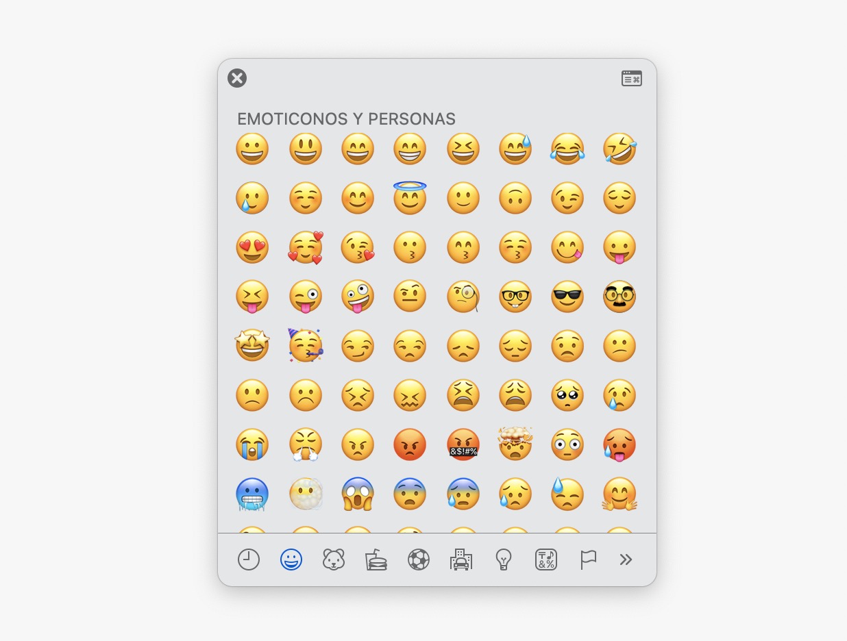 Los emoji están muy bien, pero en el Mac tenemos muchos más símbolos disponibles, así podemos usarlos