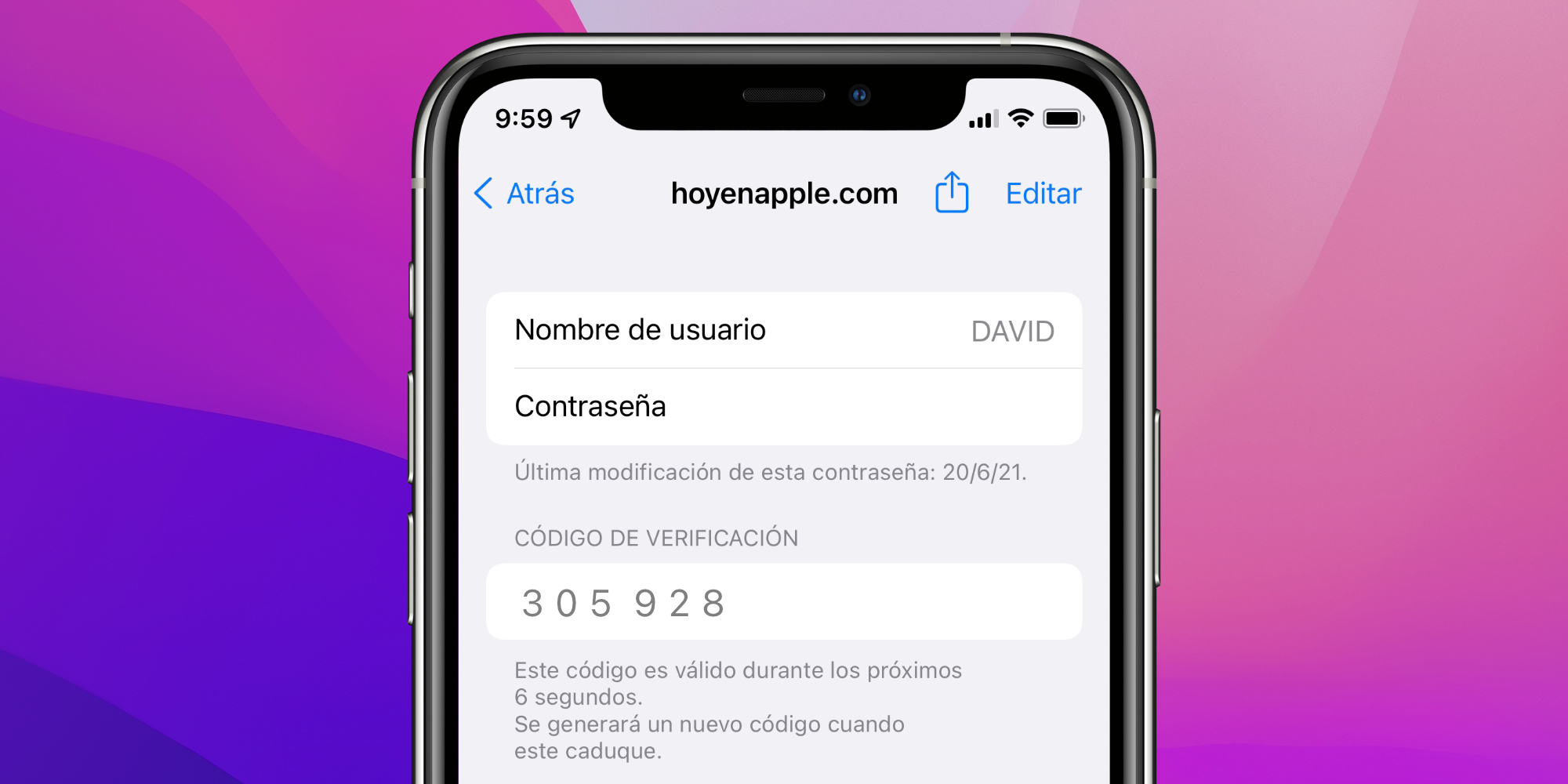 Cómo configurar y utilizar los códigos de verificación del llavero de iCloud de iOS 15
