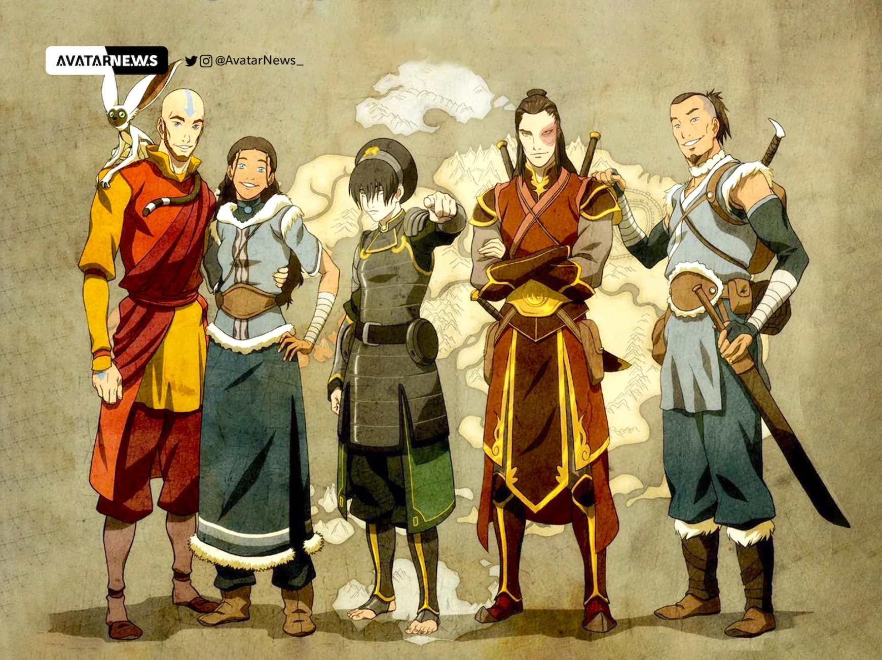 "Avatar: la leyenda de Aang" volverá en una nueva película con todos los personajes originales