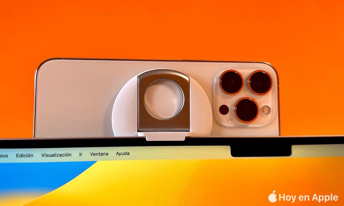 Soporte de iPhone con MagSafe de Belkin, análisis: nuestro iPhone como webcam en el Mac con estilo y comodidad