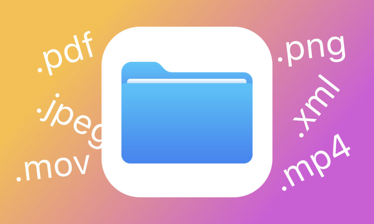 How to View and Change File Extensions on Our iPhone or iPad