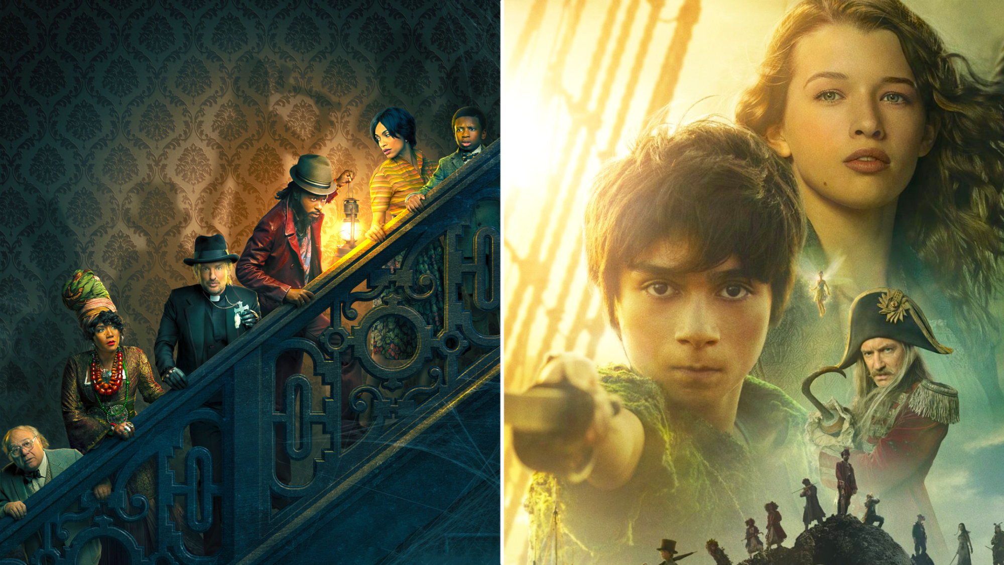'Haunted Mansion' y 'Peter Pan y Wendy' de Disney estrenan nuevos tráileres: espeluznantes y llenos de aventuras