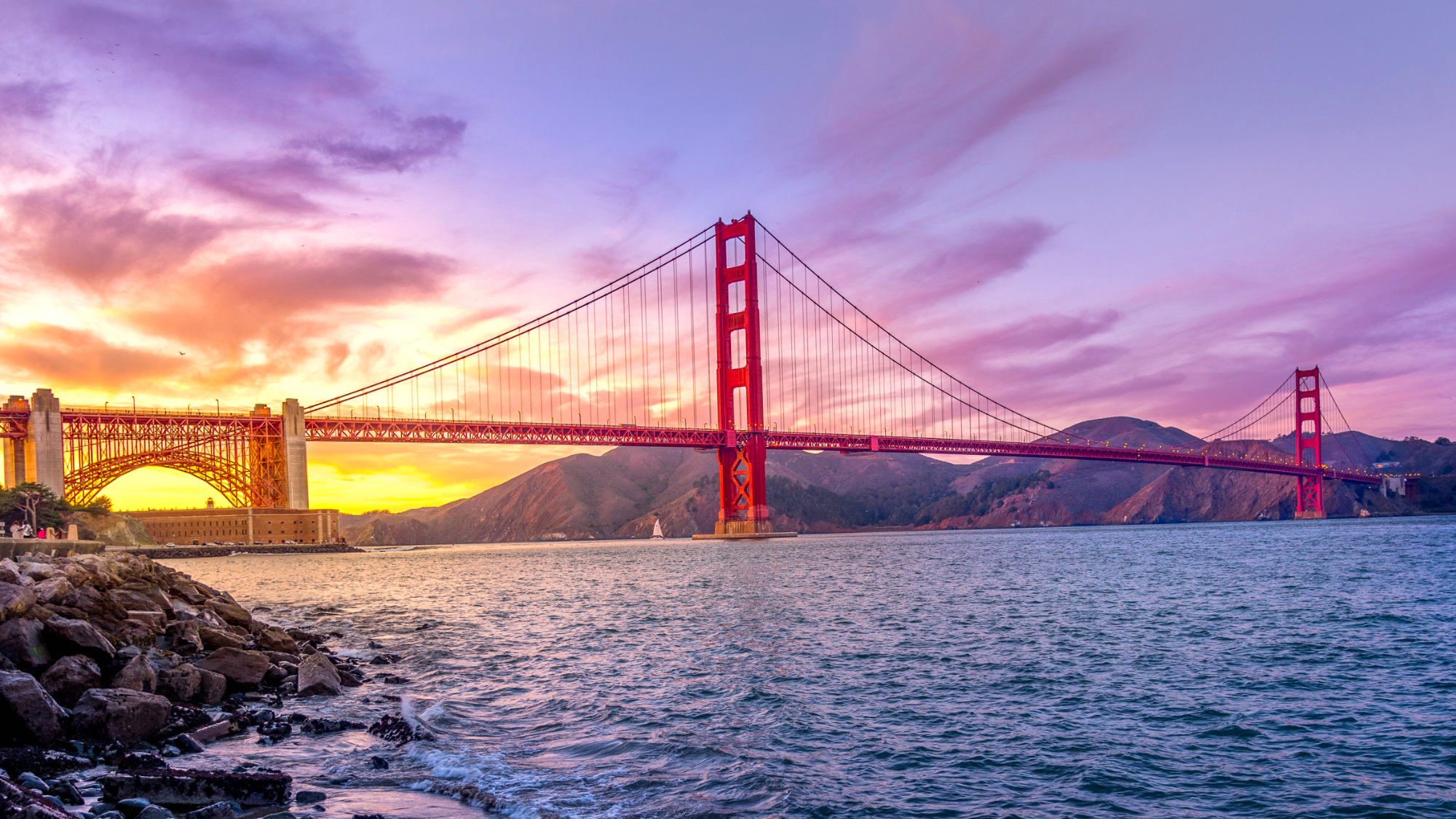 El Golden Gate en todo su esplendor: los 3 mejores miradores para admirar este icónico puente