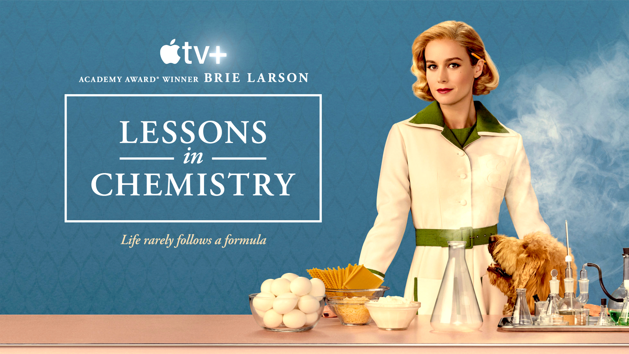 "Lessons in Chemistry" de Apple TV+ ya tiene primer trailer y fecha de estreno: así será la nueva serie con Brie Larson