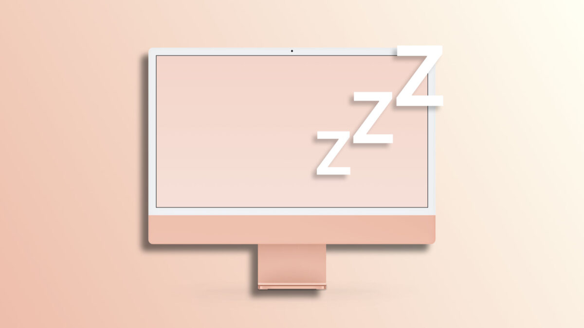 Cómo evitar que nuestro Mac se duerma