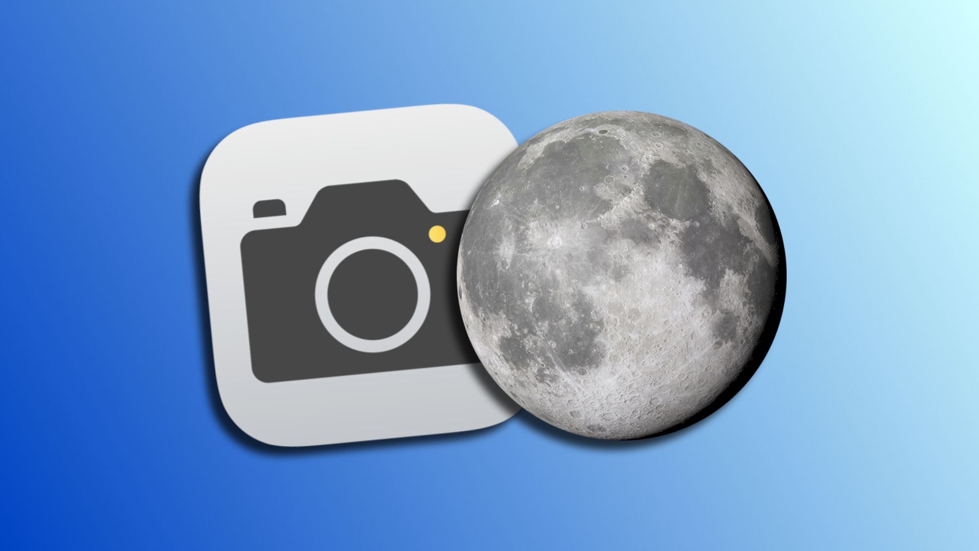 Photos of the moon with an iPhone: a trick to keep in mind