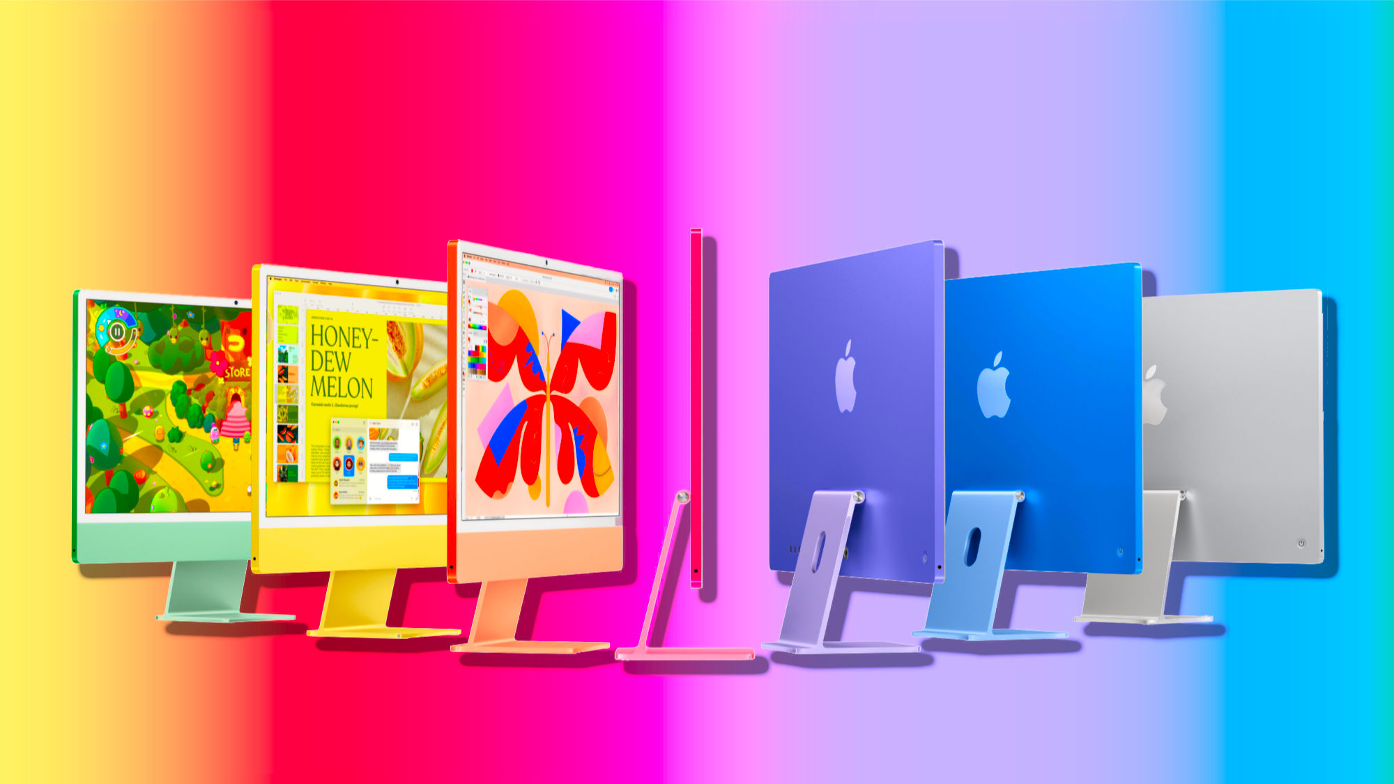 Apple Launches New iMacs: M4, Apple Intelligence, and More