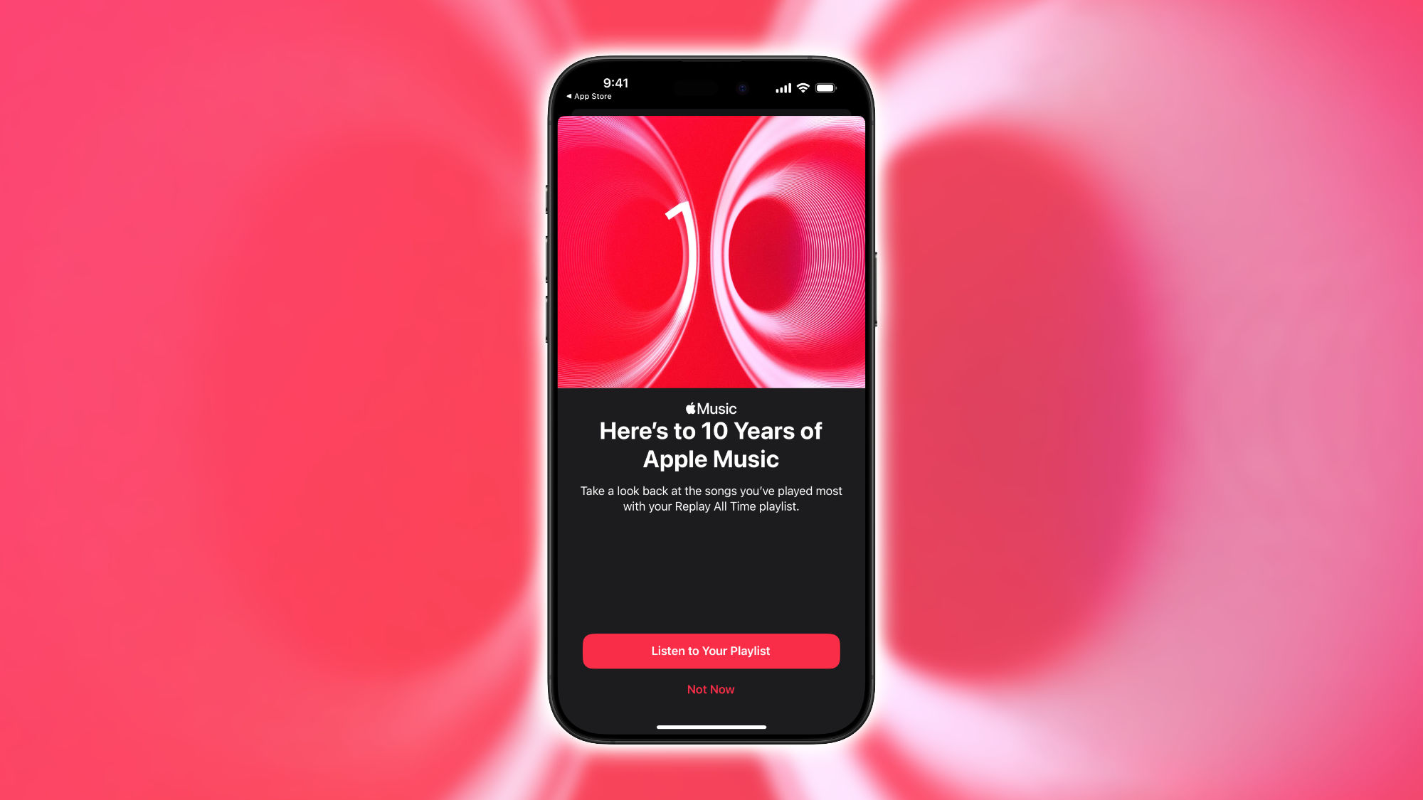 Apple Music 10 cumpleaños portada