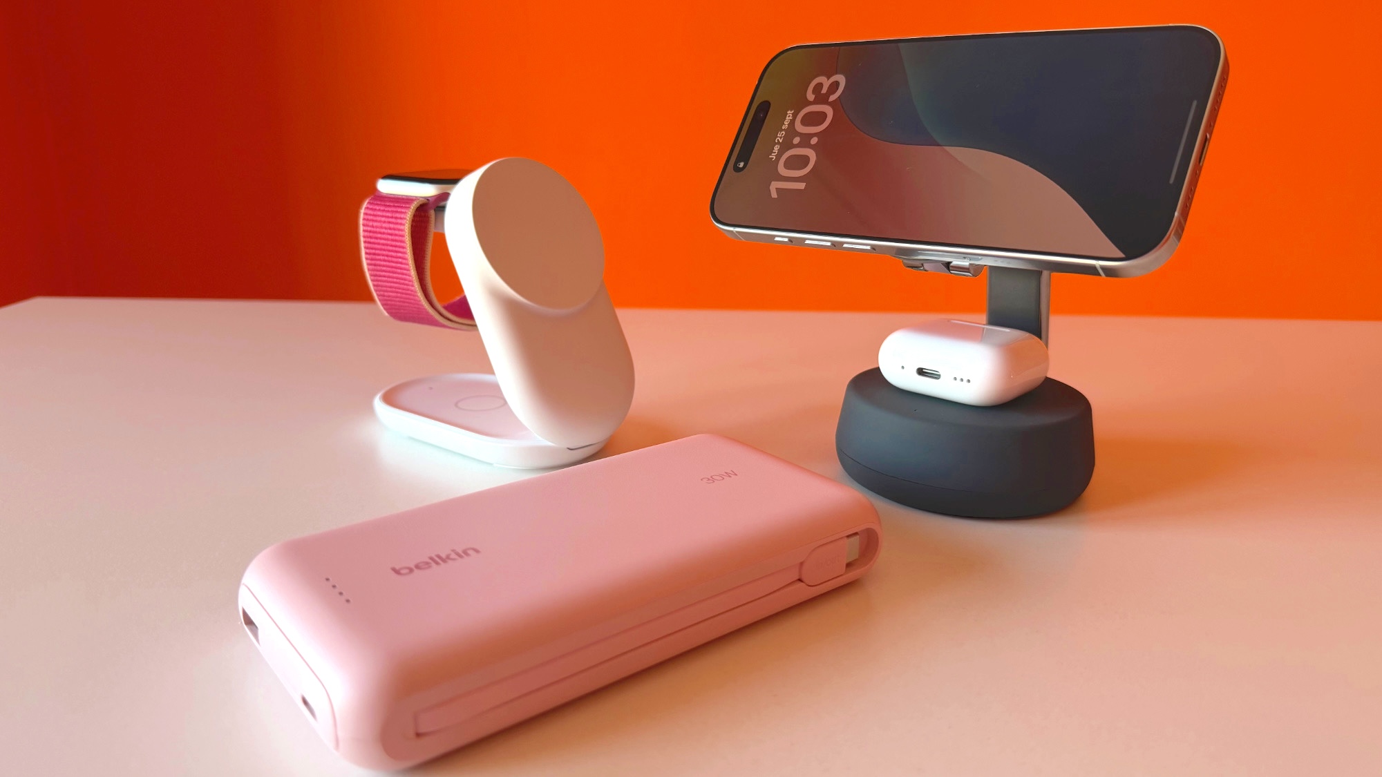 Cargar nuestros dispositivos de Apple con estilo es mucho más fácil con estos cargadores de Belkin